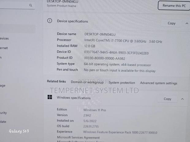 Desktop Computer Asus 16GB Intel Core i7 SSHD+SSD 512GB - thumbnail 11