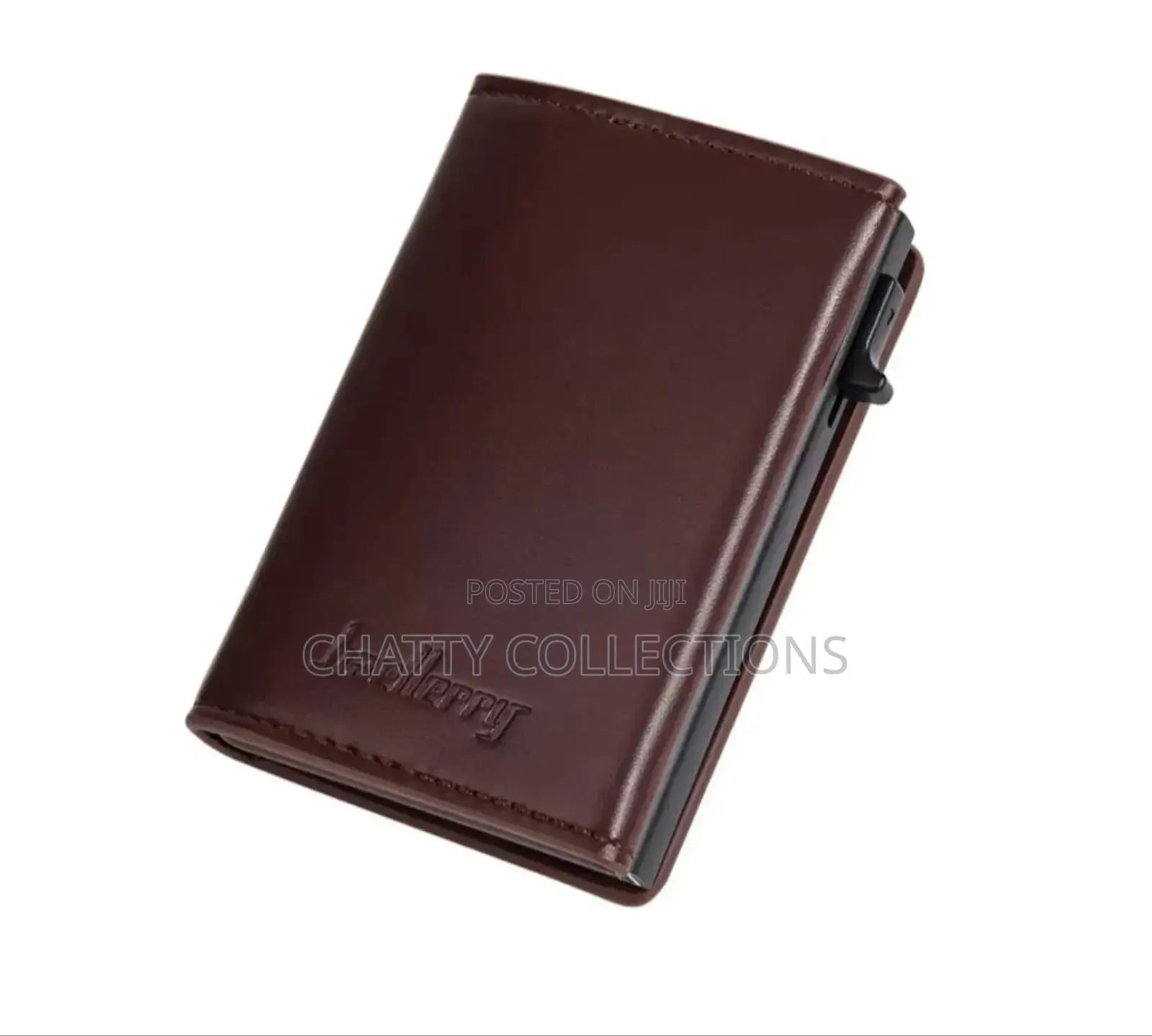 Brown Rfid Quality Genuine Leather Baellery Wallets