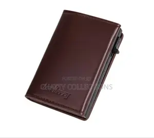 Brown Rfid Quality Genuine Leather Baellery Wallets