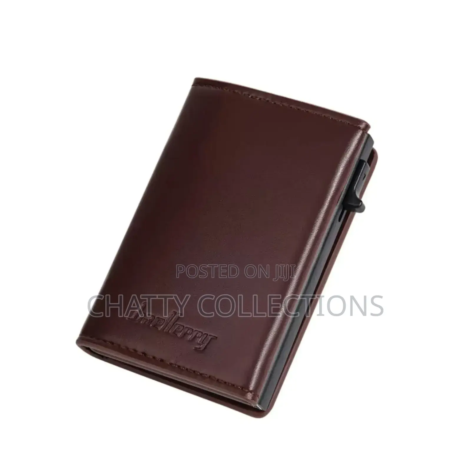 Brown Rfid Quality Genuine Leather Baellery Wallets