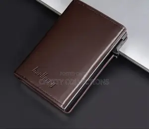Coffee Brown Rfid Quality Genuine Leather Baellery Wallets