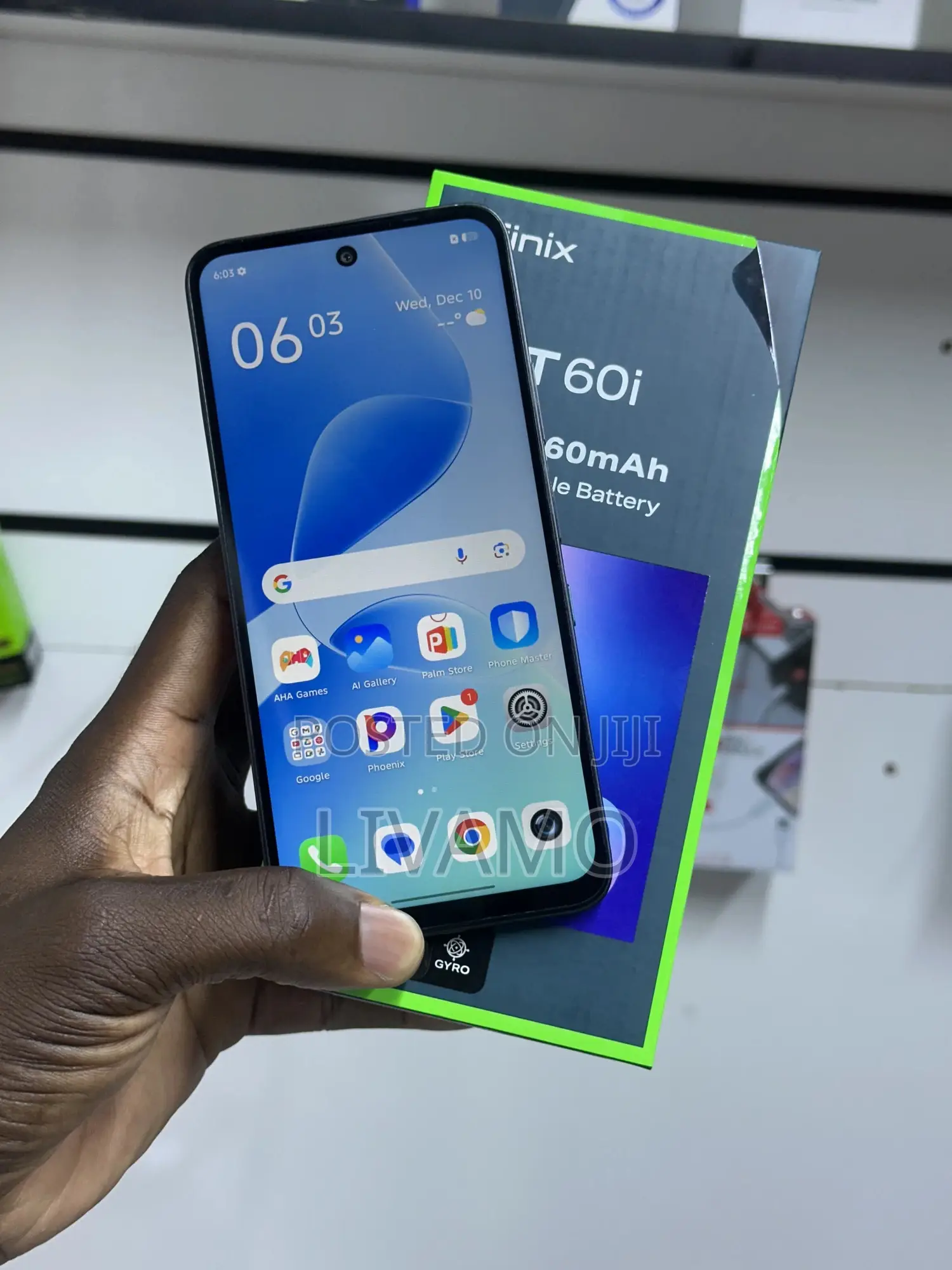 New Infinix Hot 60i 256 GB