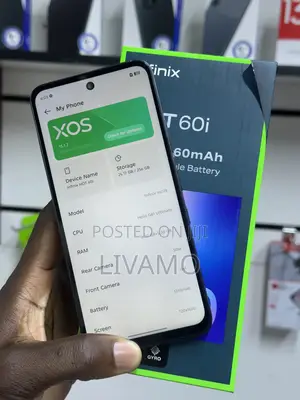 New Infinix Hot 60i 256 GB