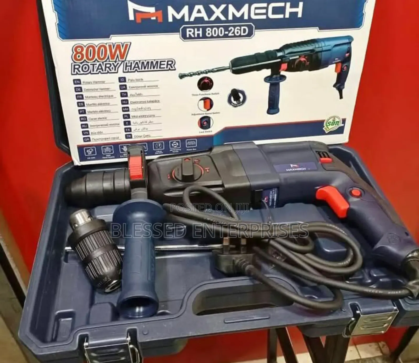 800 Watts Professional Maxmech Rotary Hammer Machine/Maxmech Hammer
