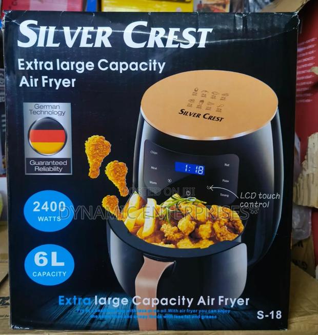6 Litres Silver Crest Air Fryer