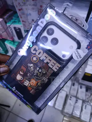 Mildi iPhone 17 Pro Max Cartoon Robot Brewing Coffee 17 Pro Max Case