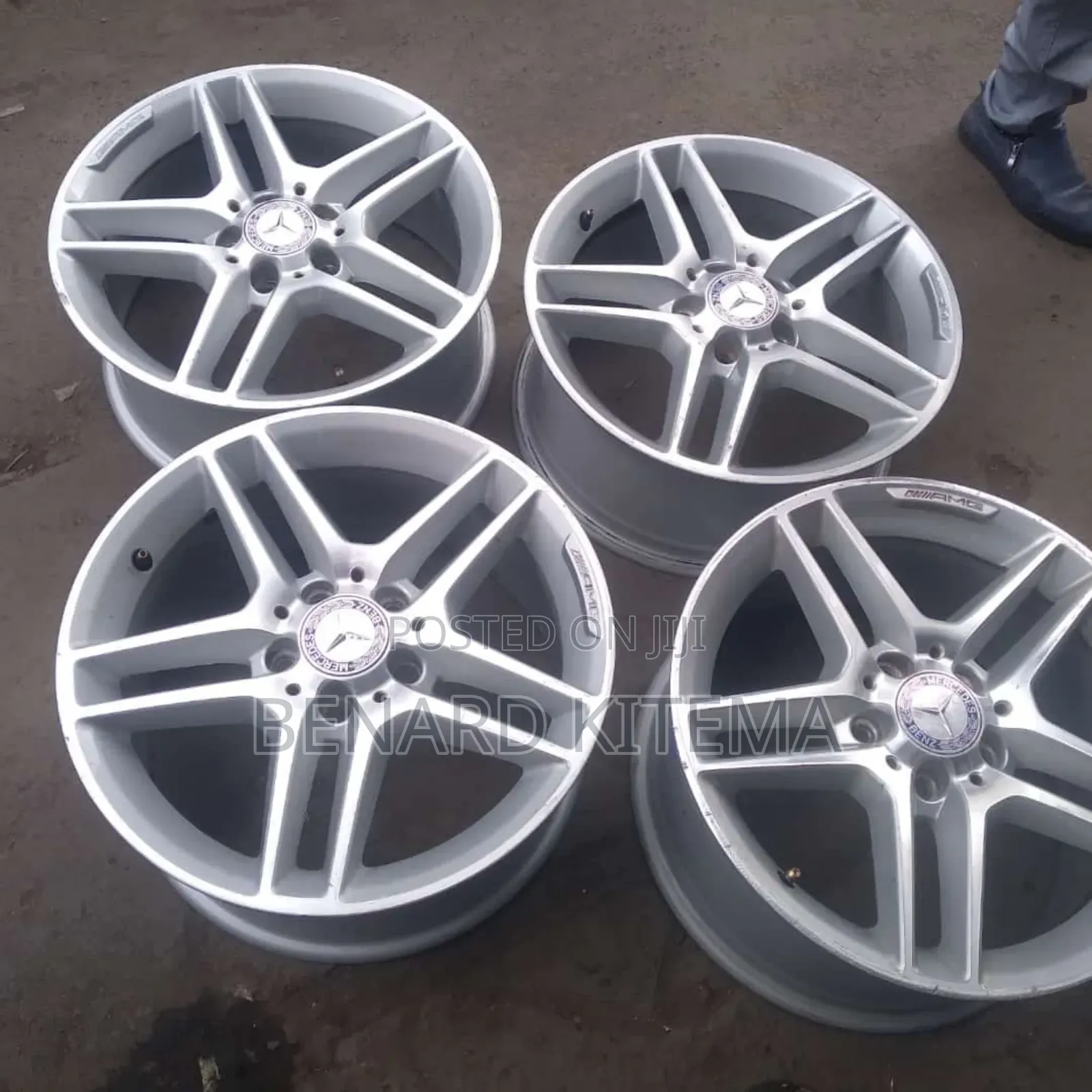 Original Amg Rims Size 17" for Both C and E Class Series.