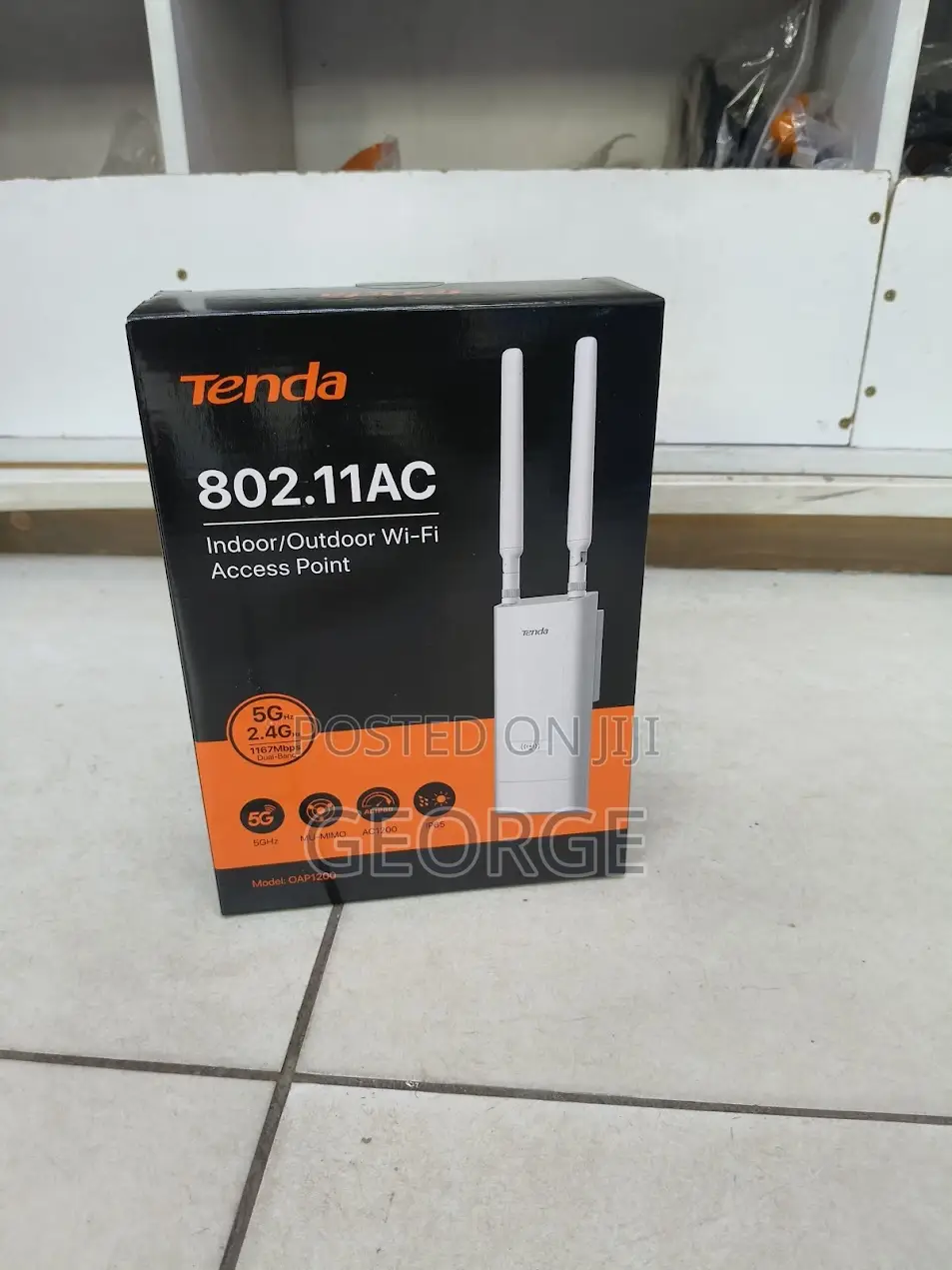 Tenda Oap1200 Indoor/Outdoor Wi-Fi Access Pointnb,