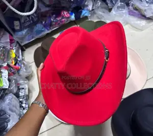 Red Timeless Unisex Cowboy Hat Cowgirl Hat