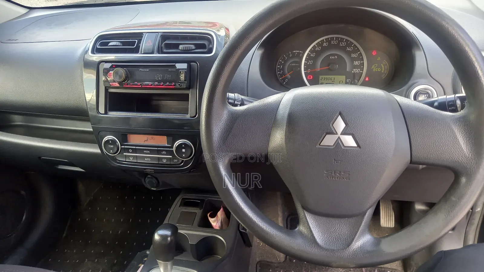 Mitsubishi Mirage 2013 Black