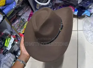Dark Brown Timeless Unisex Cowboy Hat Cowgirl Hat