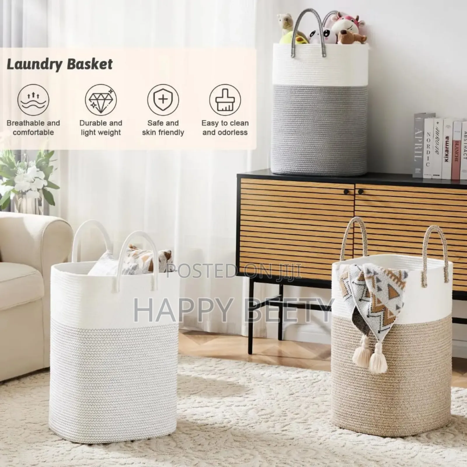 *Rectangular Shape Non Woven Basket*