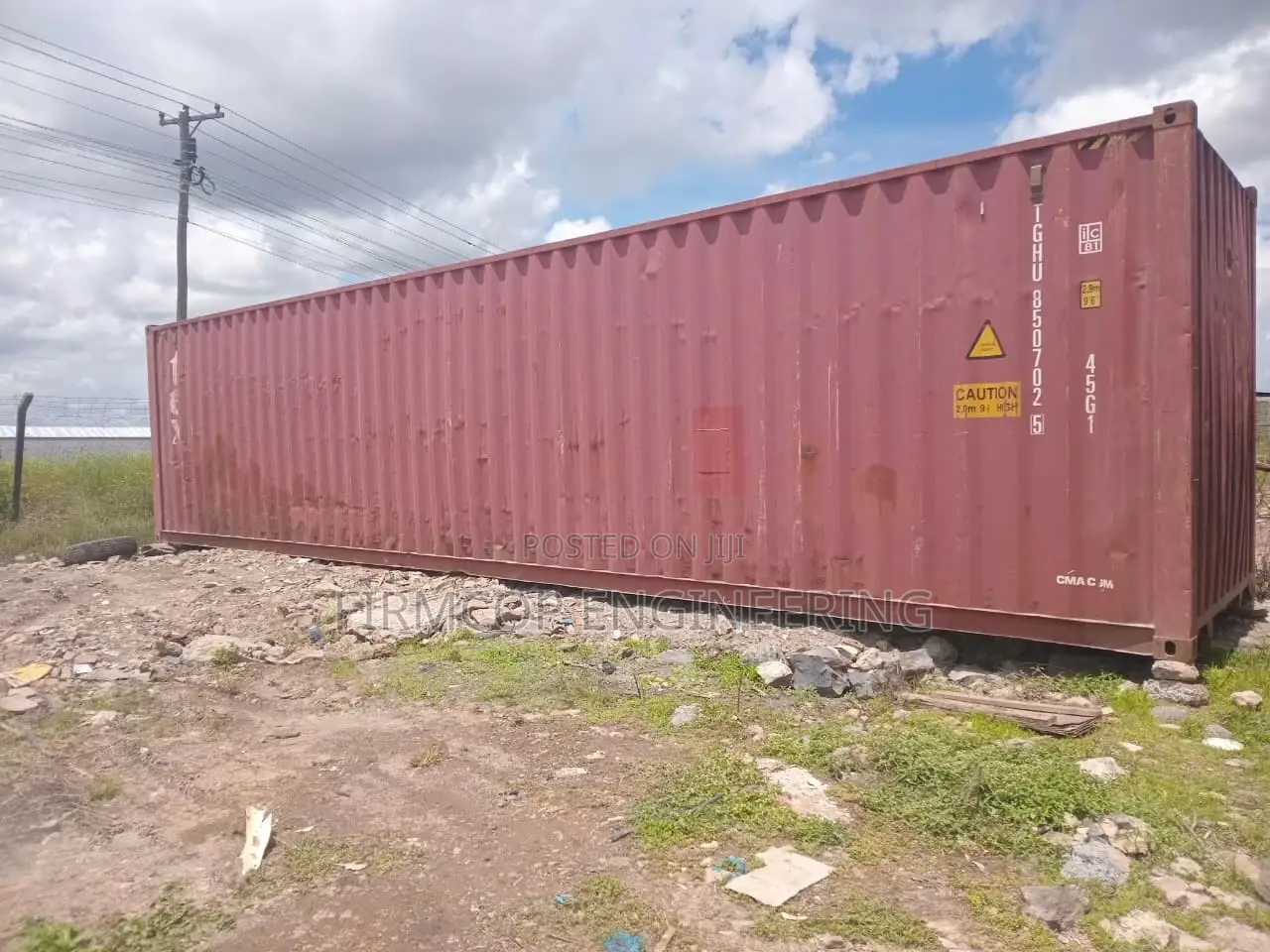 40ft Shipping Containers – Strong, Secure Ready to Use
