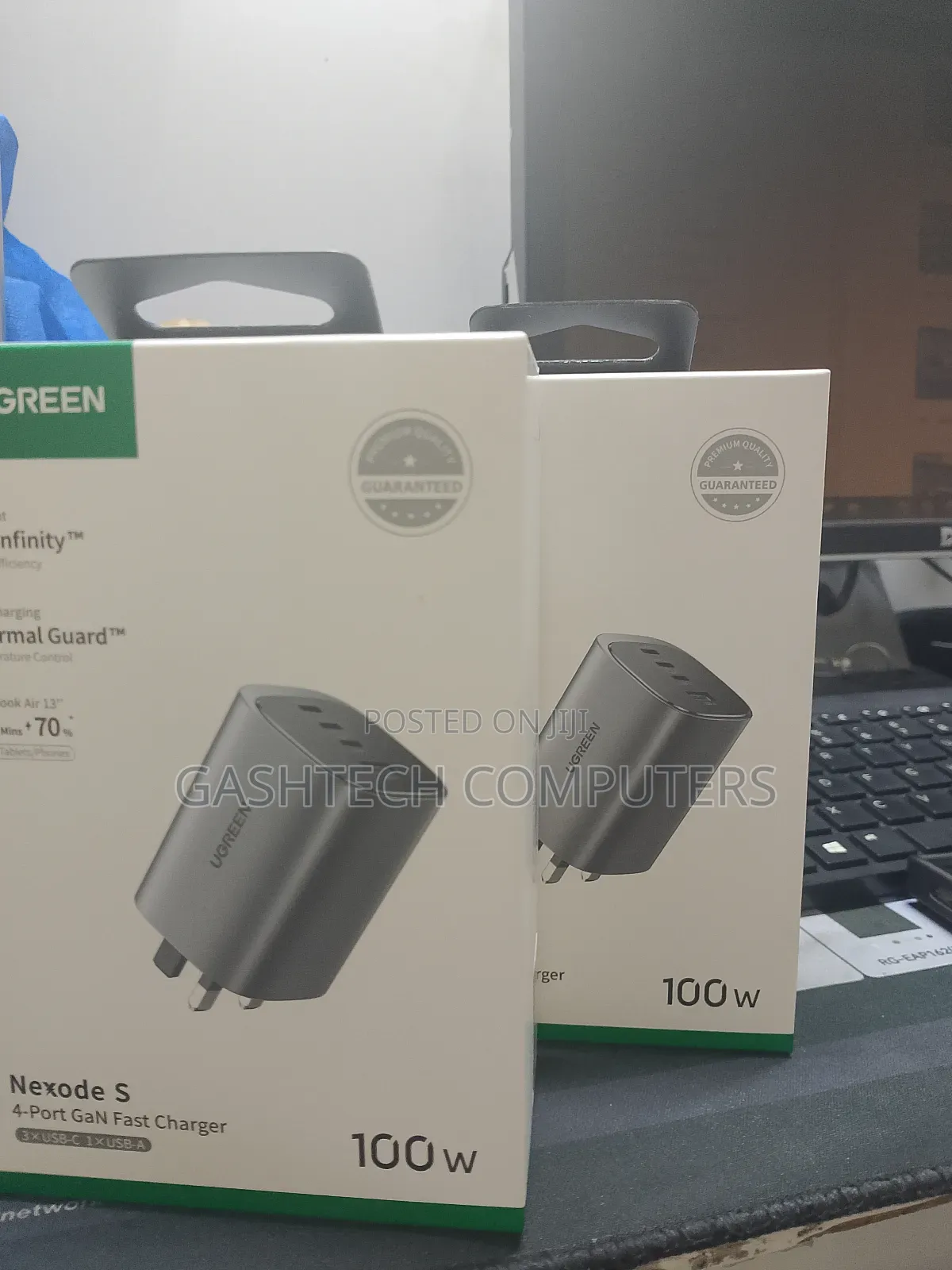 Nexode S 4-Port Gan Faster Charger 100w Ugreen