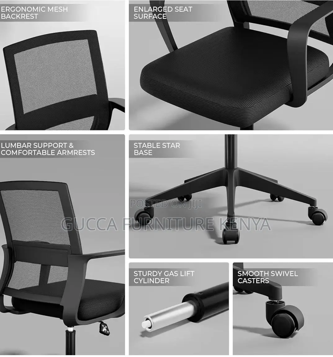 Mesh Executive Captain Mesh Desk Chair