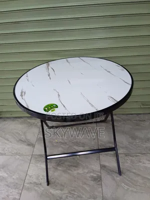 Foldable Round Coffee Table