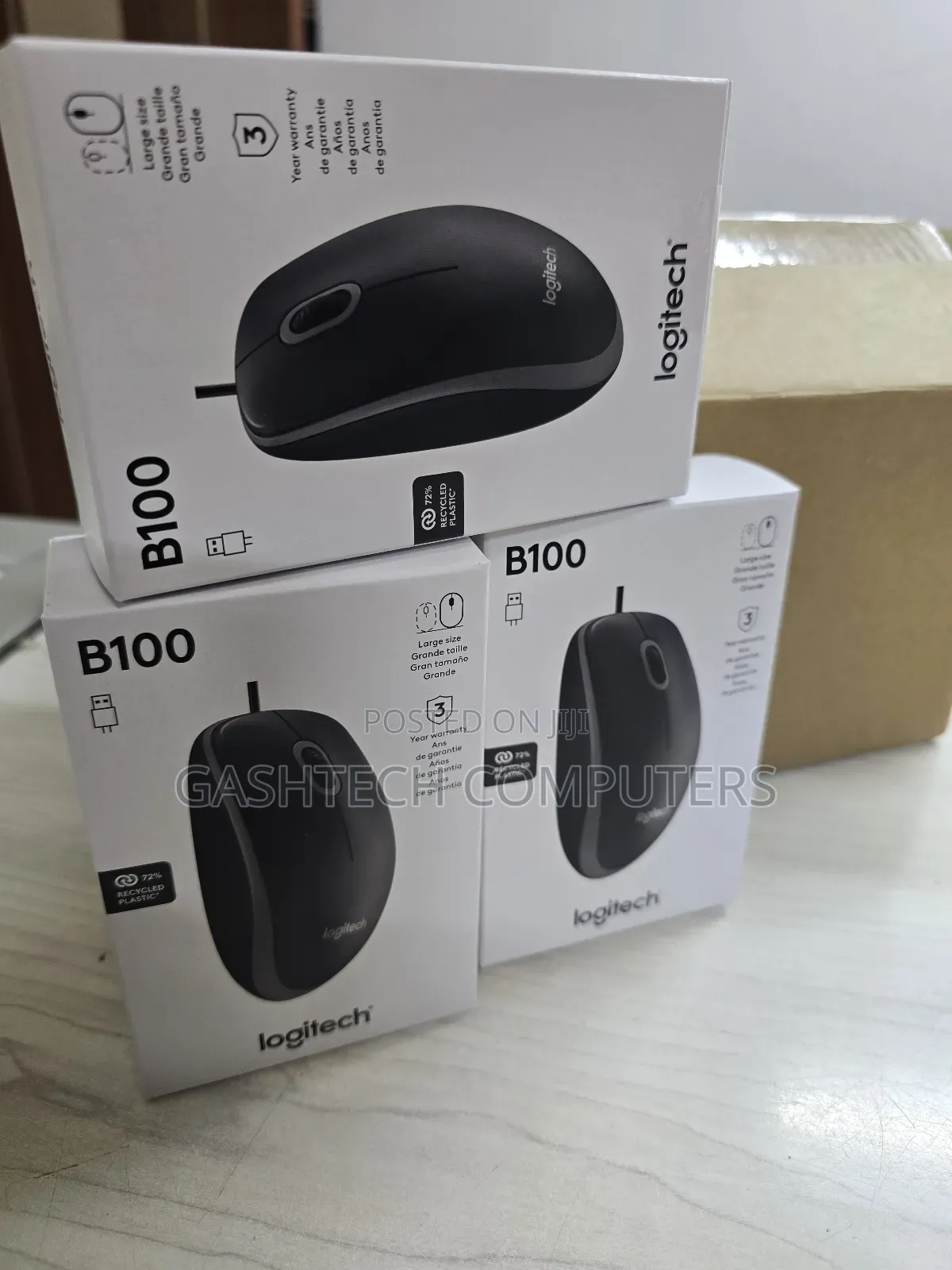 Logitech B100 Usb Mouse