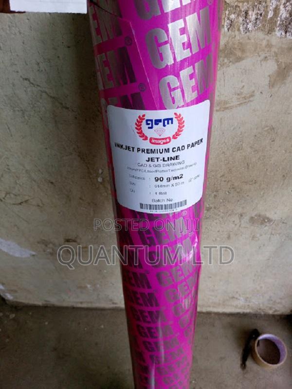 Plotter Paper A1 90gsm White 610mm*50m