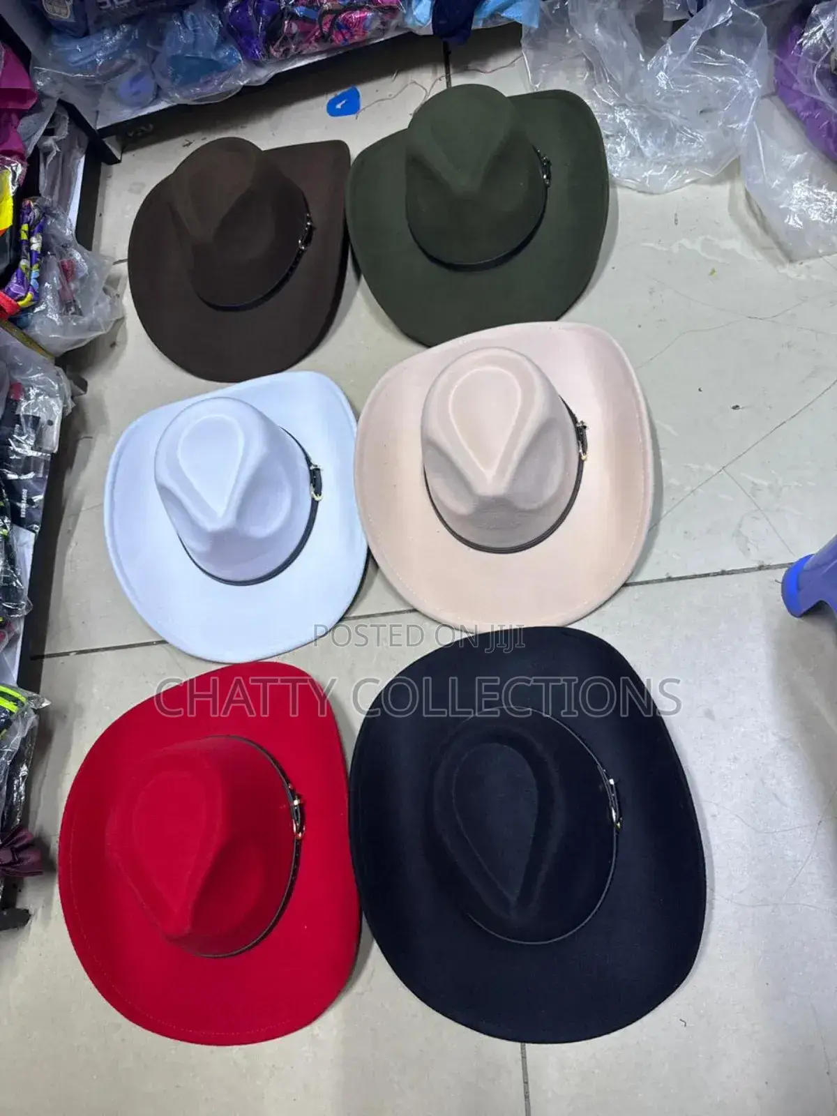 Timeless Plain Unisex Cowboy Hat Cowgirl Hat