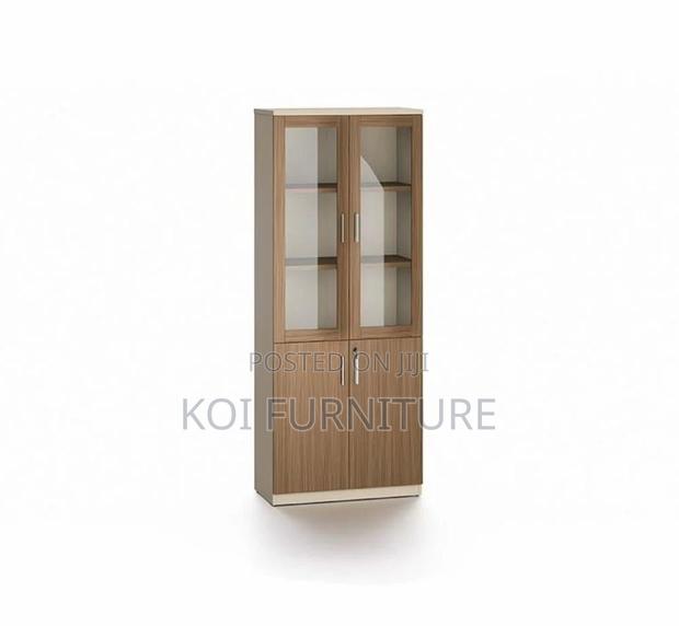 Office Cabinets; Organizations Storage Wooden Cabinet With Two Doors - thumbnail 3