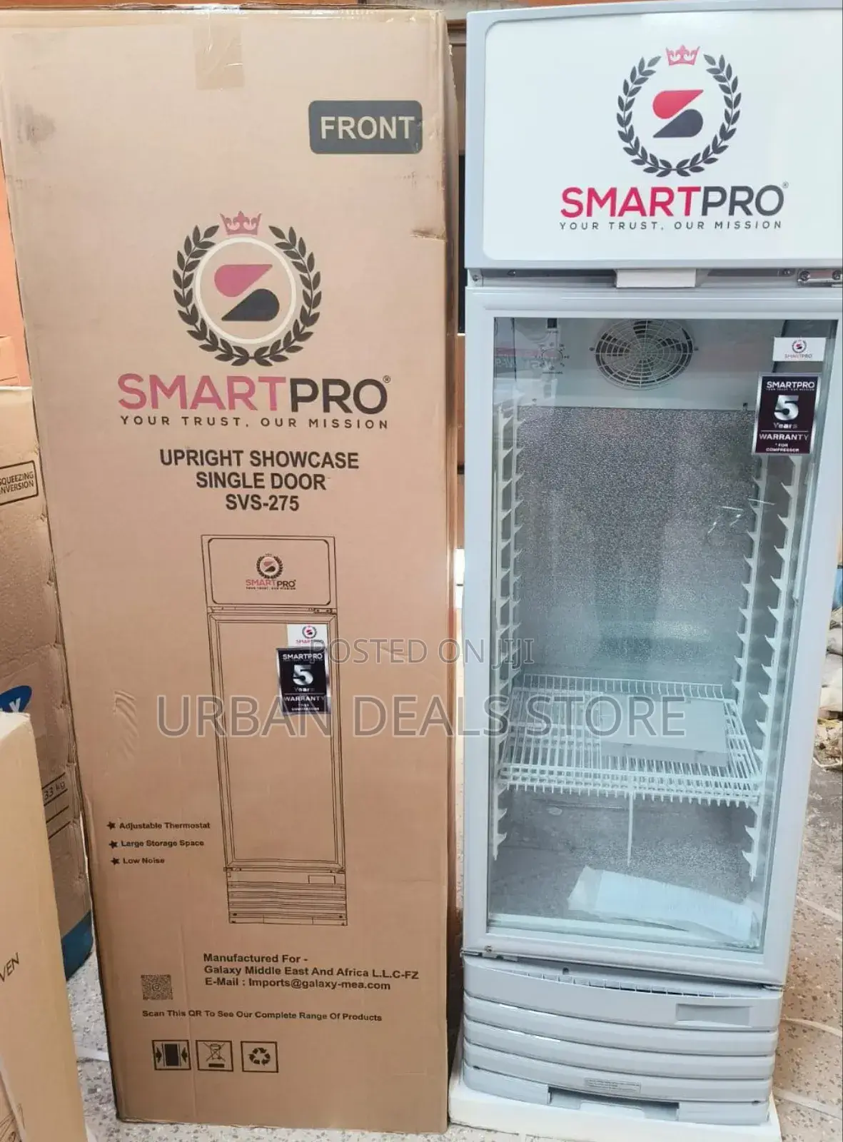 209 Litres SVS-275 Smart Pro Upright Showcase Display Refrigerator