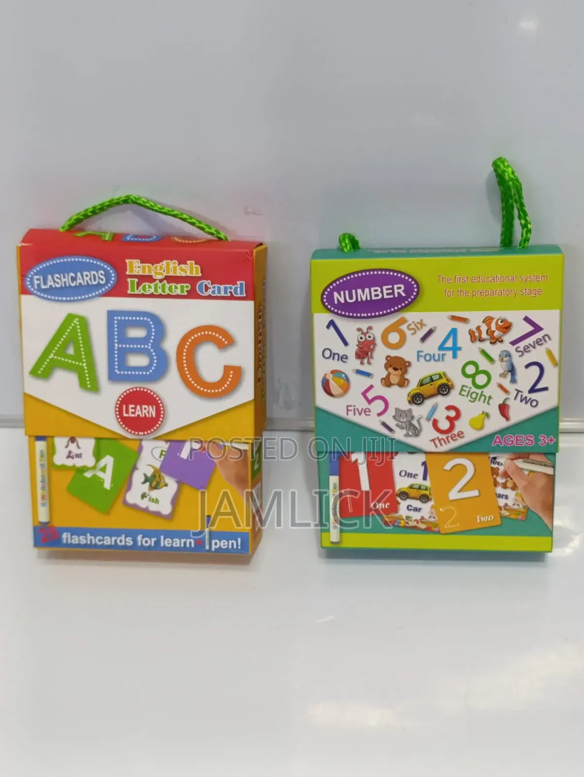 Number Letters Flashcards for Kids Educational Cards
- Kb