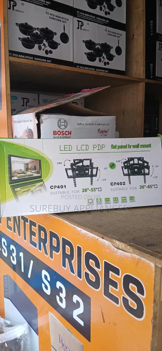 Adjustable Led Tv Double Arm Wall Mount Bracket - main view