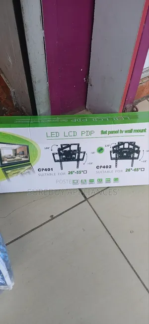 Heavy-Duty Double Arm Swivel Wall Mount for Led TVS
