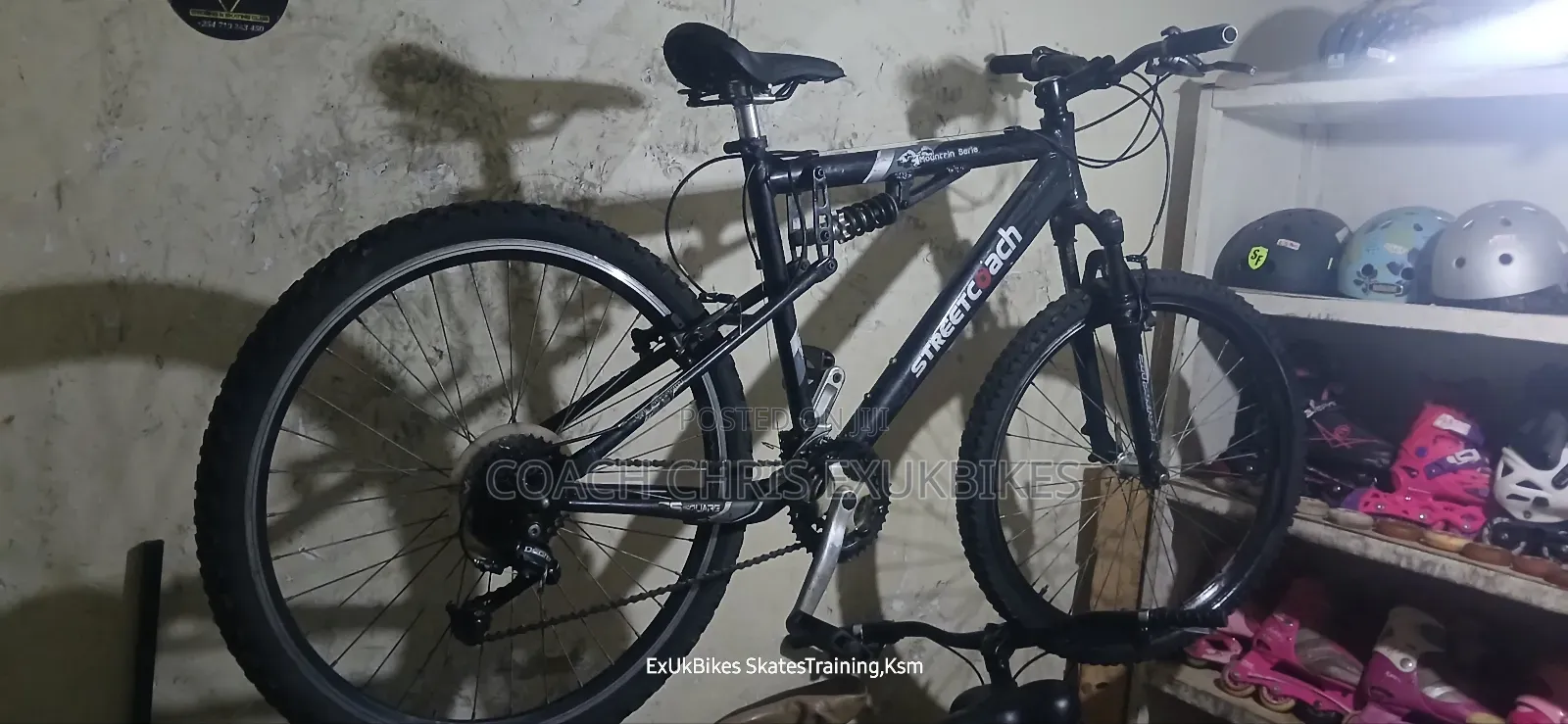 Ex Uk Folding Bike W/ Original Non Breaking Chrome Sports Rims