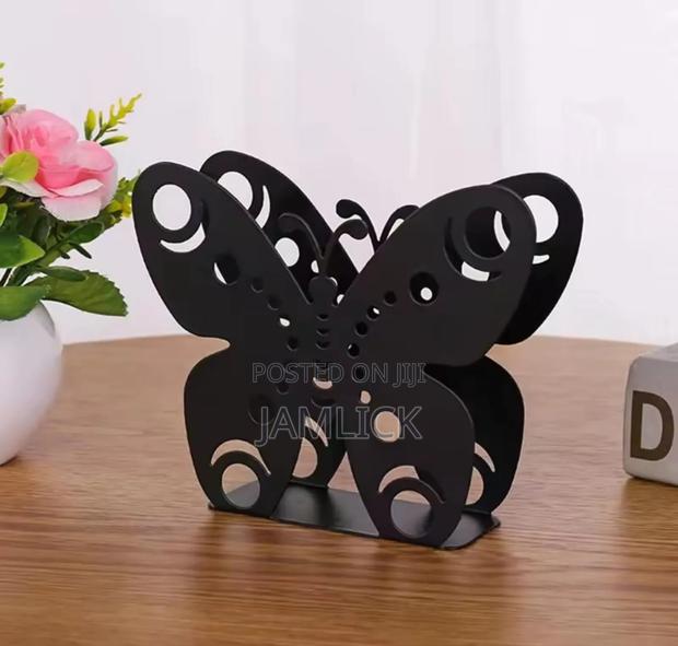 Butterfly Dining Serviette Holder - Bz - main view