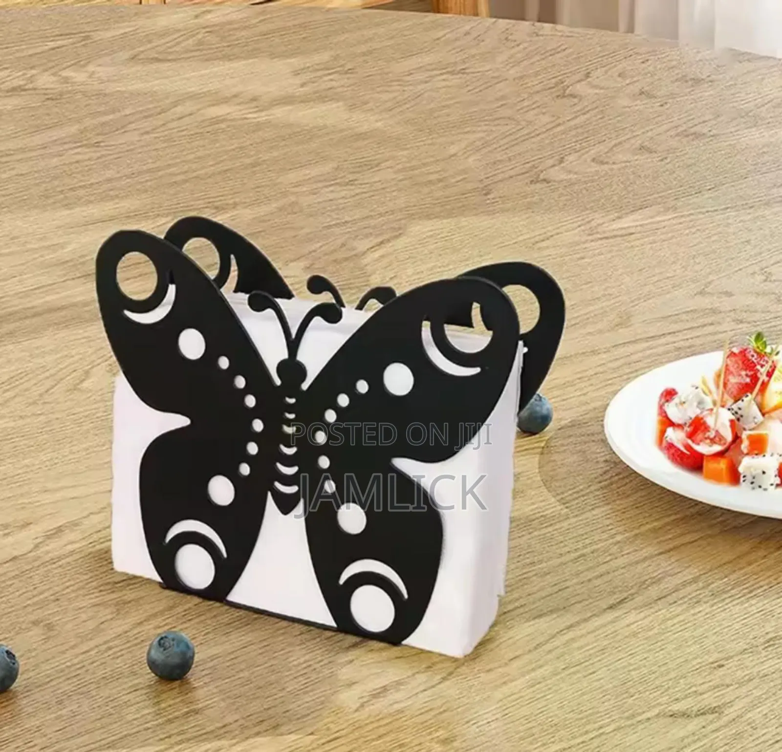 Butterfly Dining Serviette Holder - Bz