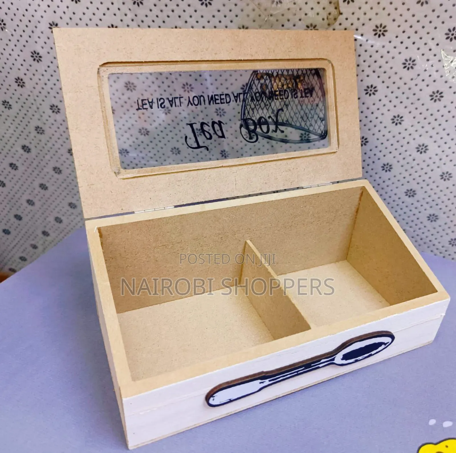Tea Bag Organizer / Two Compartments / Sc✓✓
