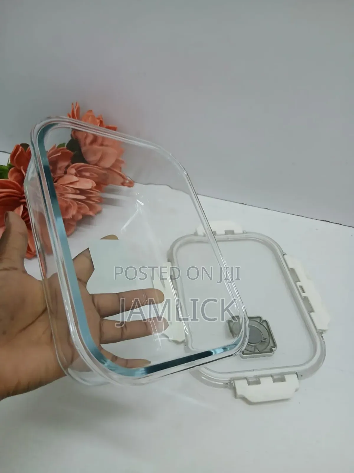 Airtight Borosilicate Glass Storage / Snack / Lunch Box - Bz