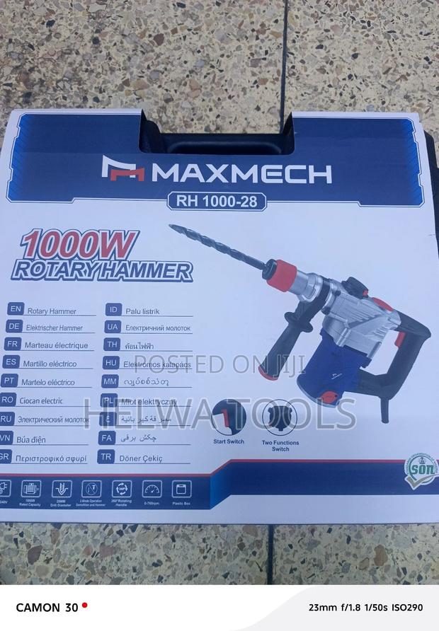 1000 Watts, Rotary Hammer Drill - thumbnail 2