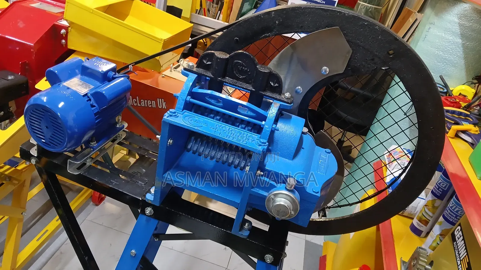 High Performance 3 Blades Chuff Cutter