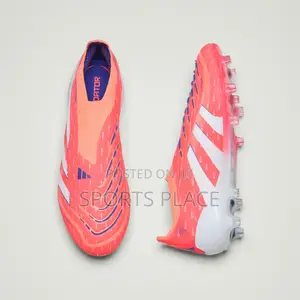 Signal Coral Predator Laceless Football Fg Boots