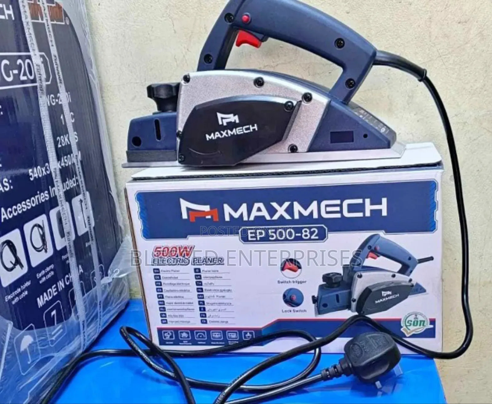 Professional Maxmech Electric Planer 500 Watts/Maxmech Planer 500 Watt