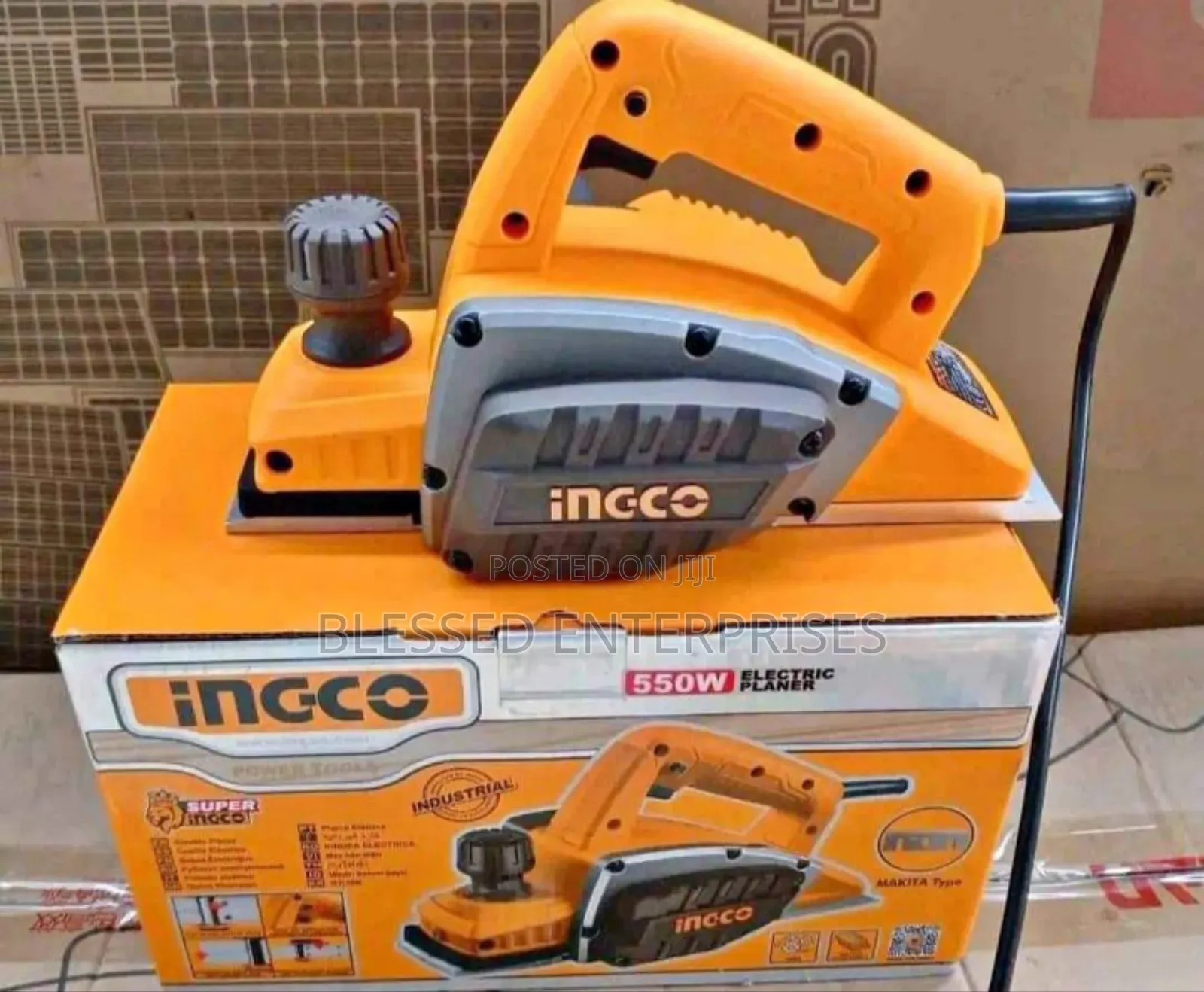 Powerful Ingco Electric Planer 550 Watts