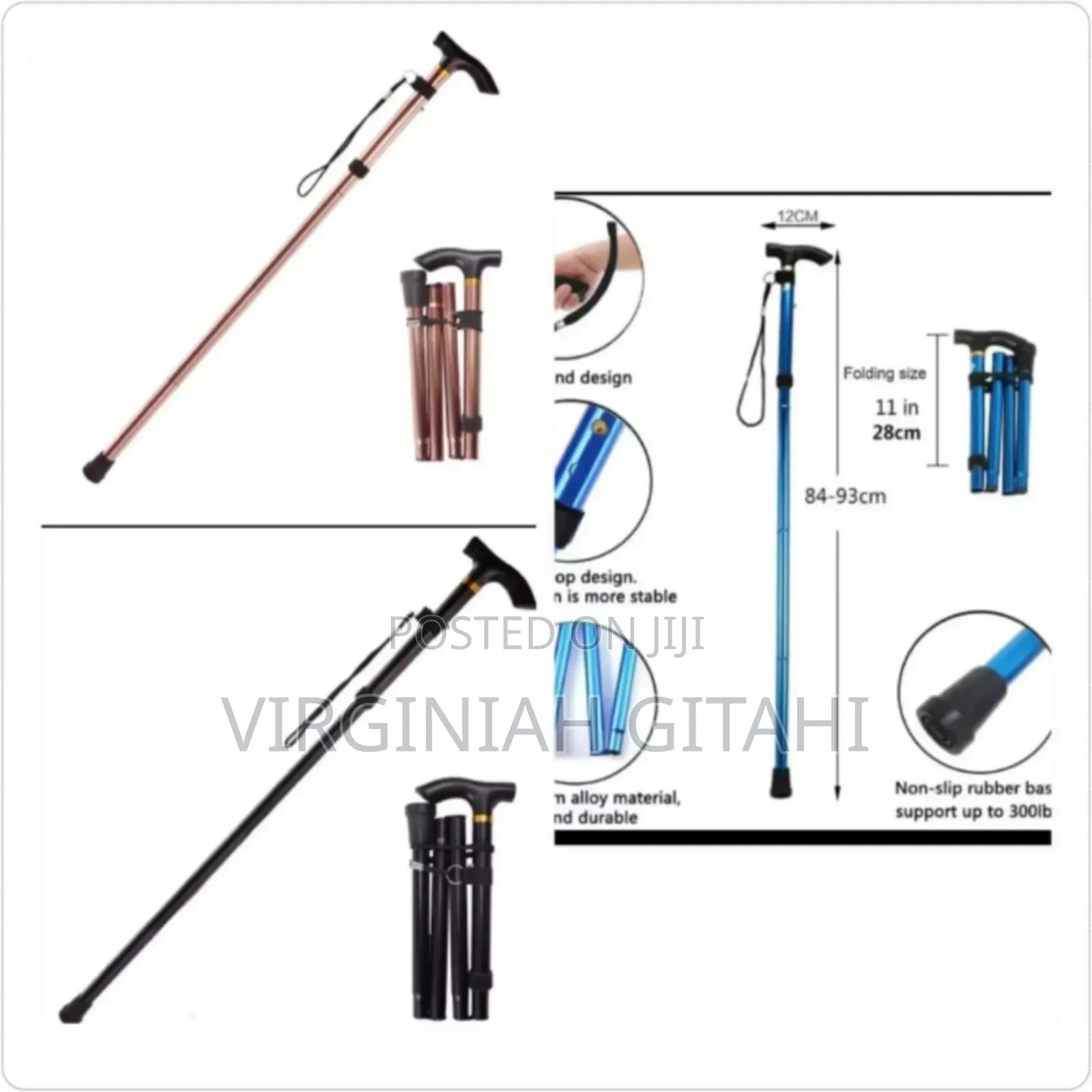 Foldable Walking Stick