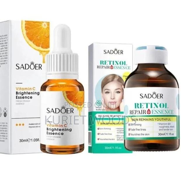 Retinol Face Serum for Anti Wrinkles Vitamin C for Brightening Face