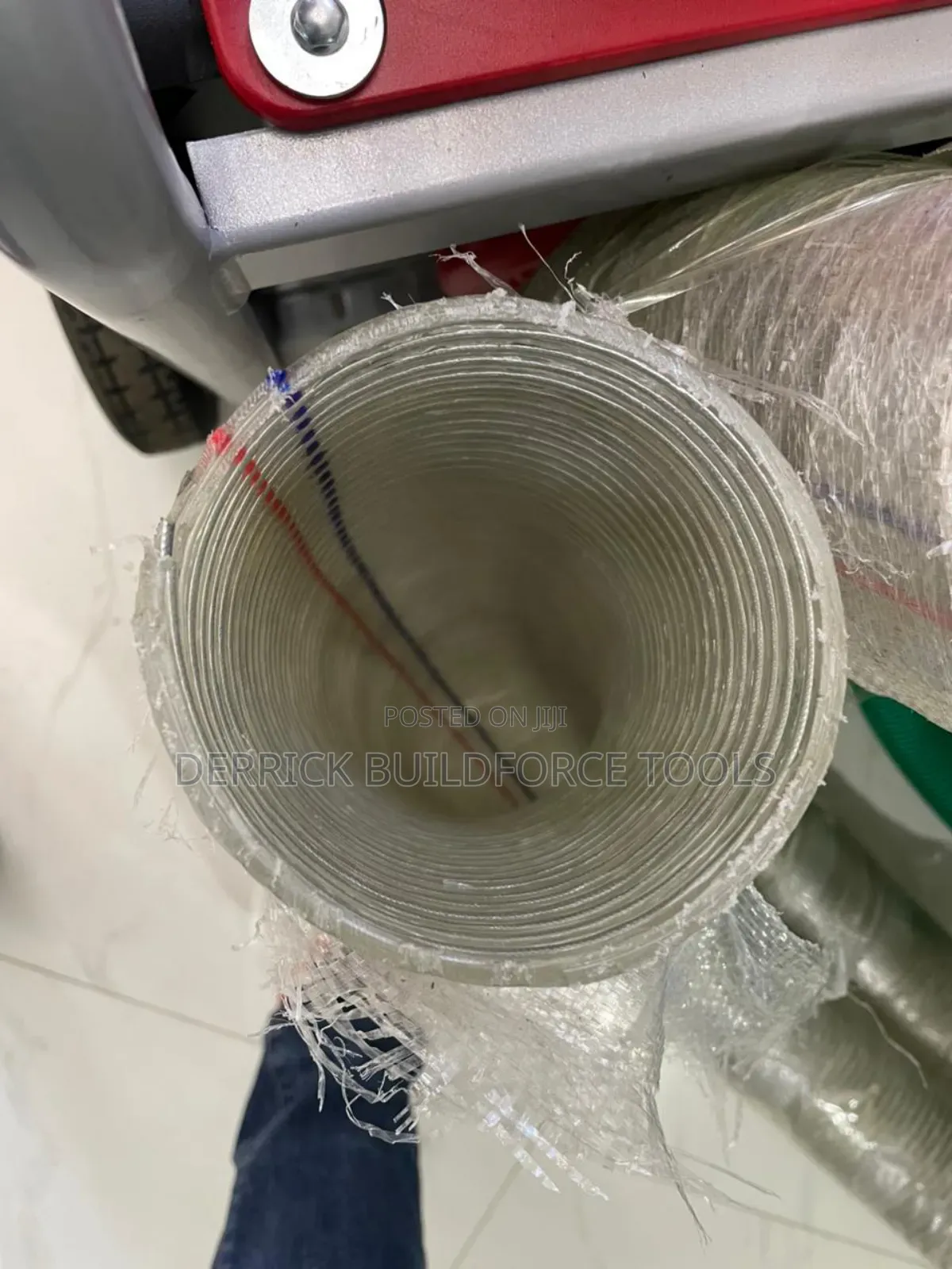 4" Clear Wired Heavy Duty Suction Pipe