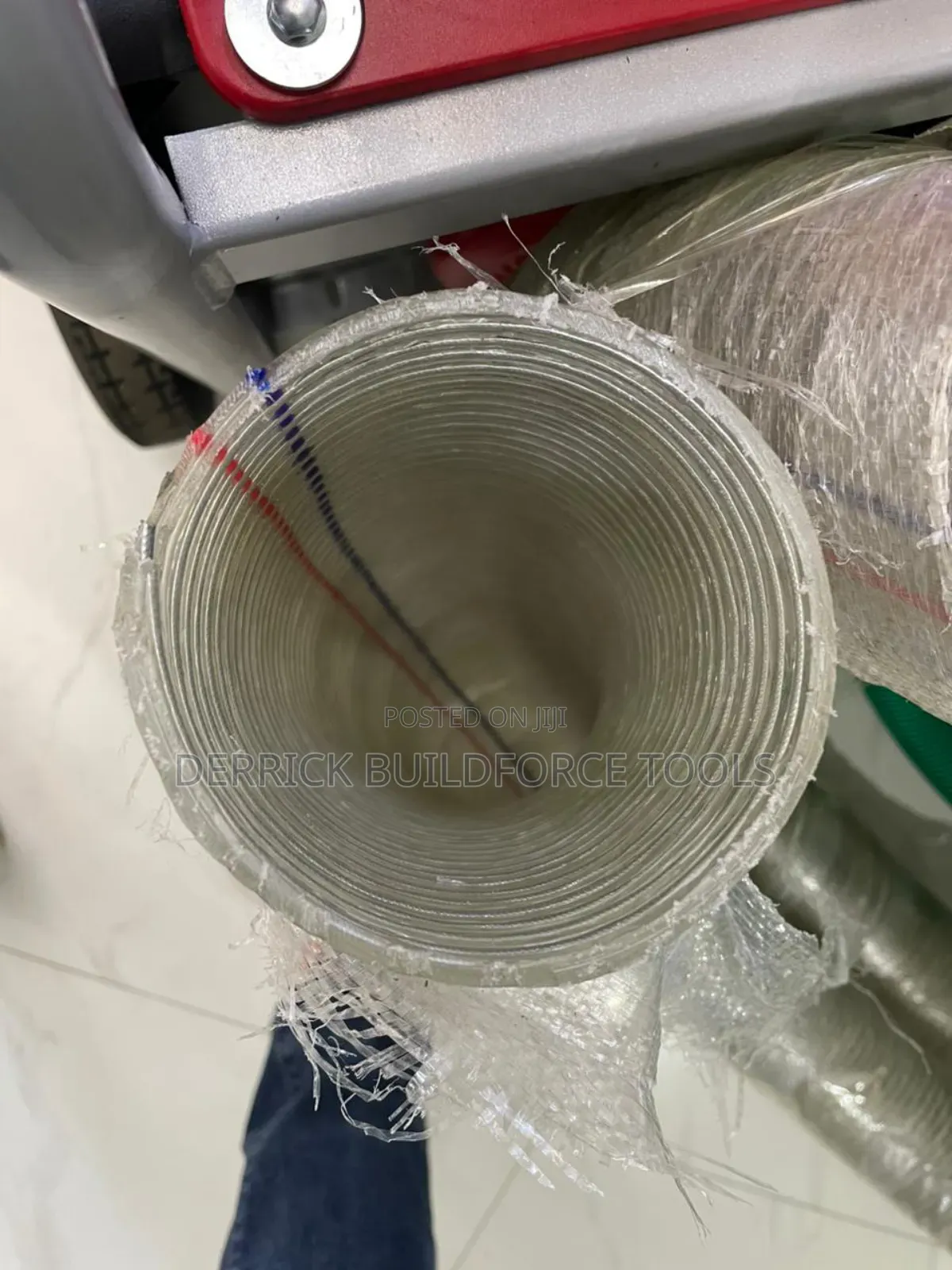 4" Clear Wired Heavy Duty Suction Pipe