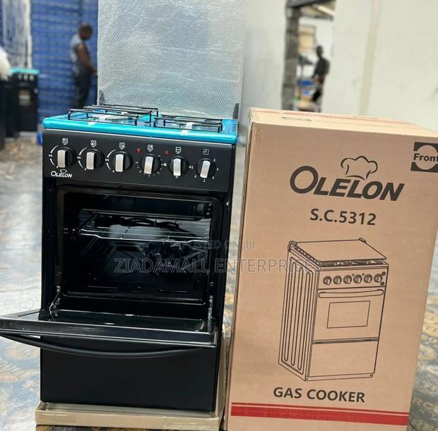 Cooker 50*55 3 Gas +1 Electric With Electric Oven 3+1