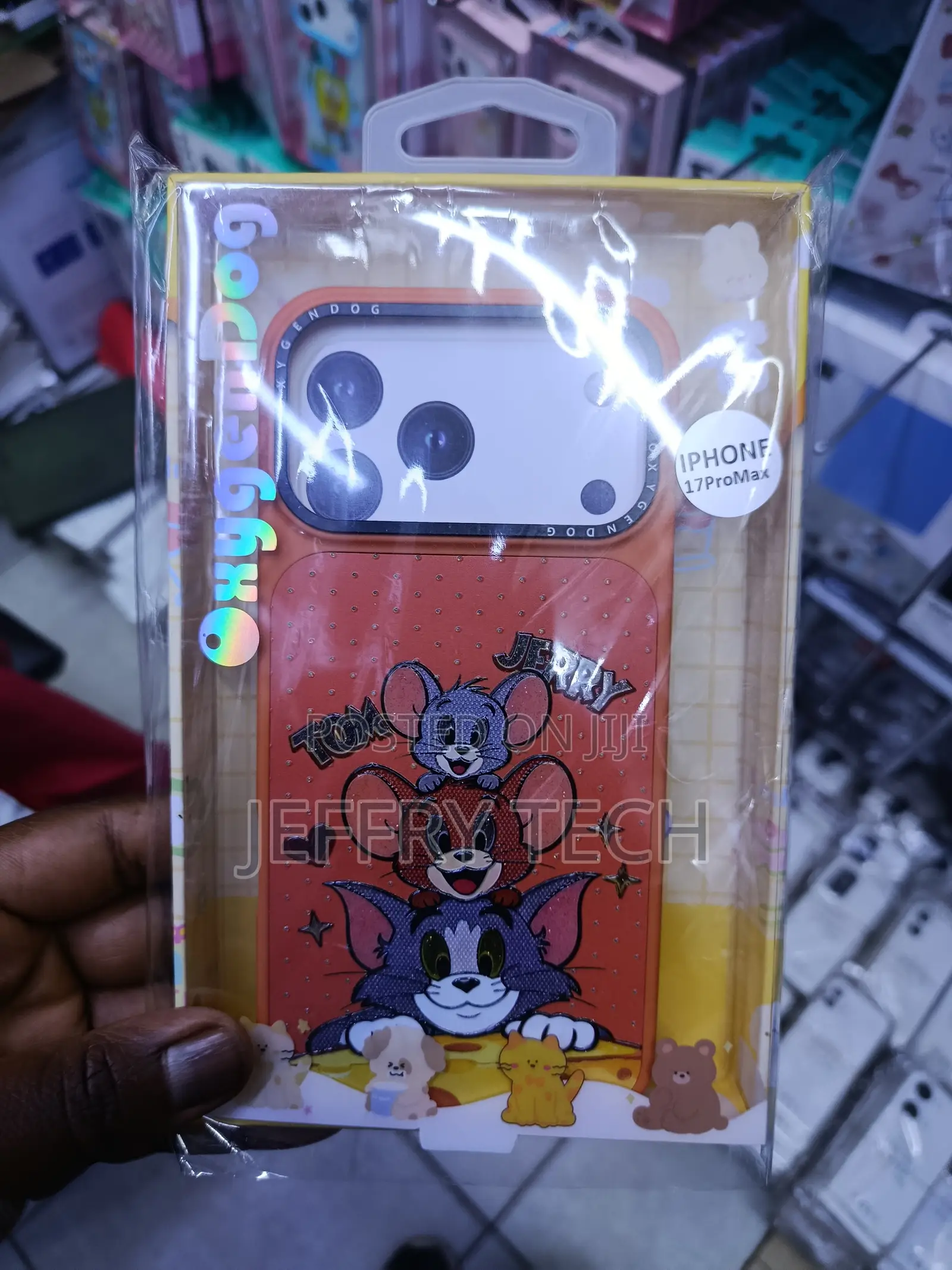 Zotto Tom Jerry Cute Cartoon Rugged Case for iPhone 17 Pro Max