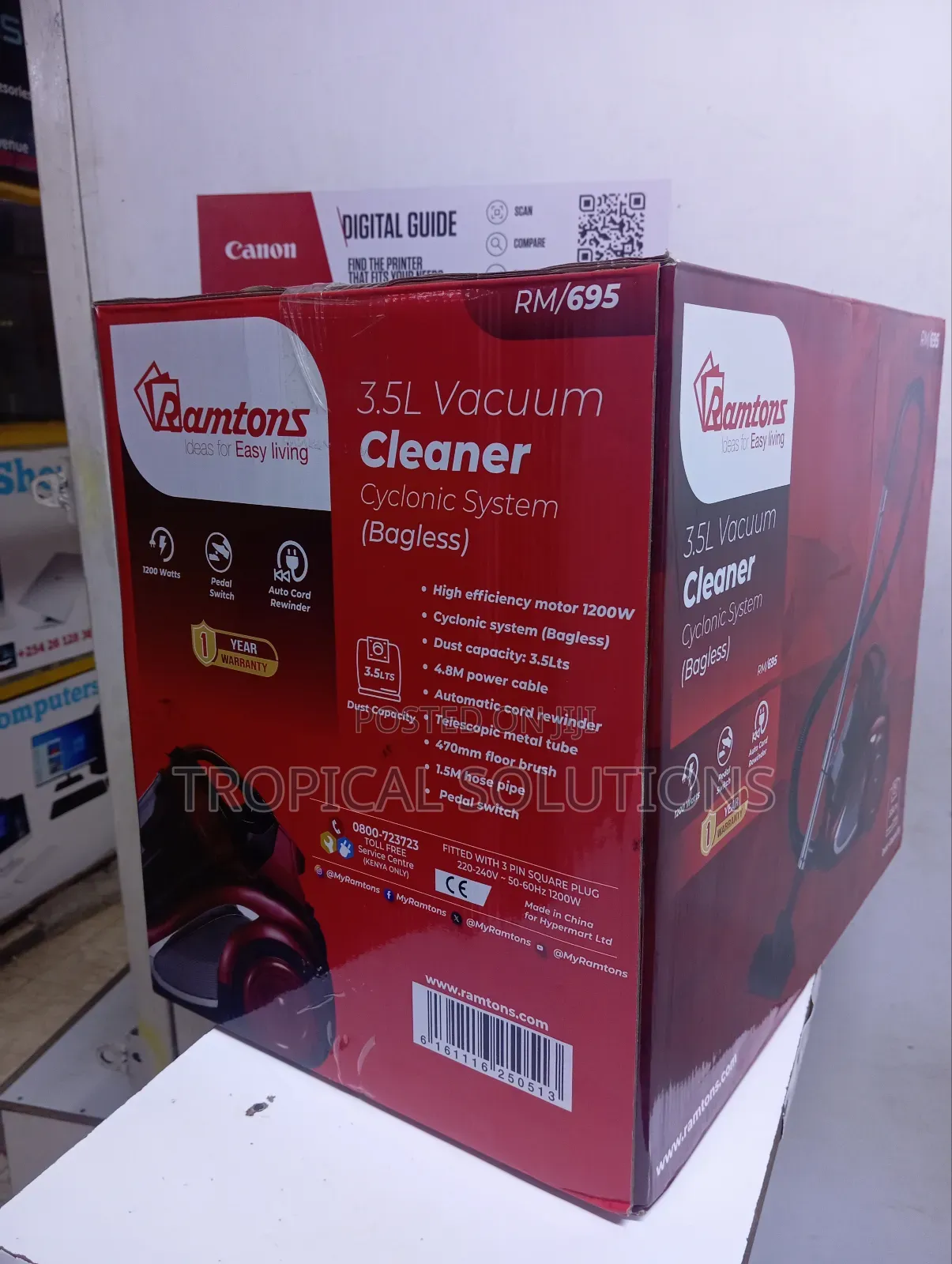 Ramtons Wet and Dry Vacuum Cleaner
