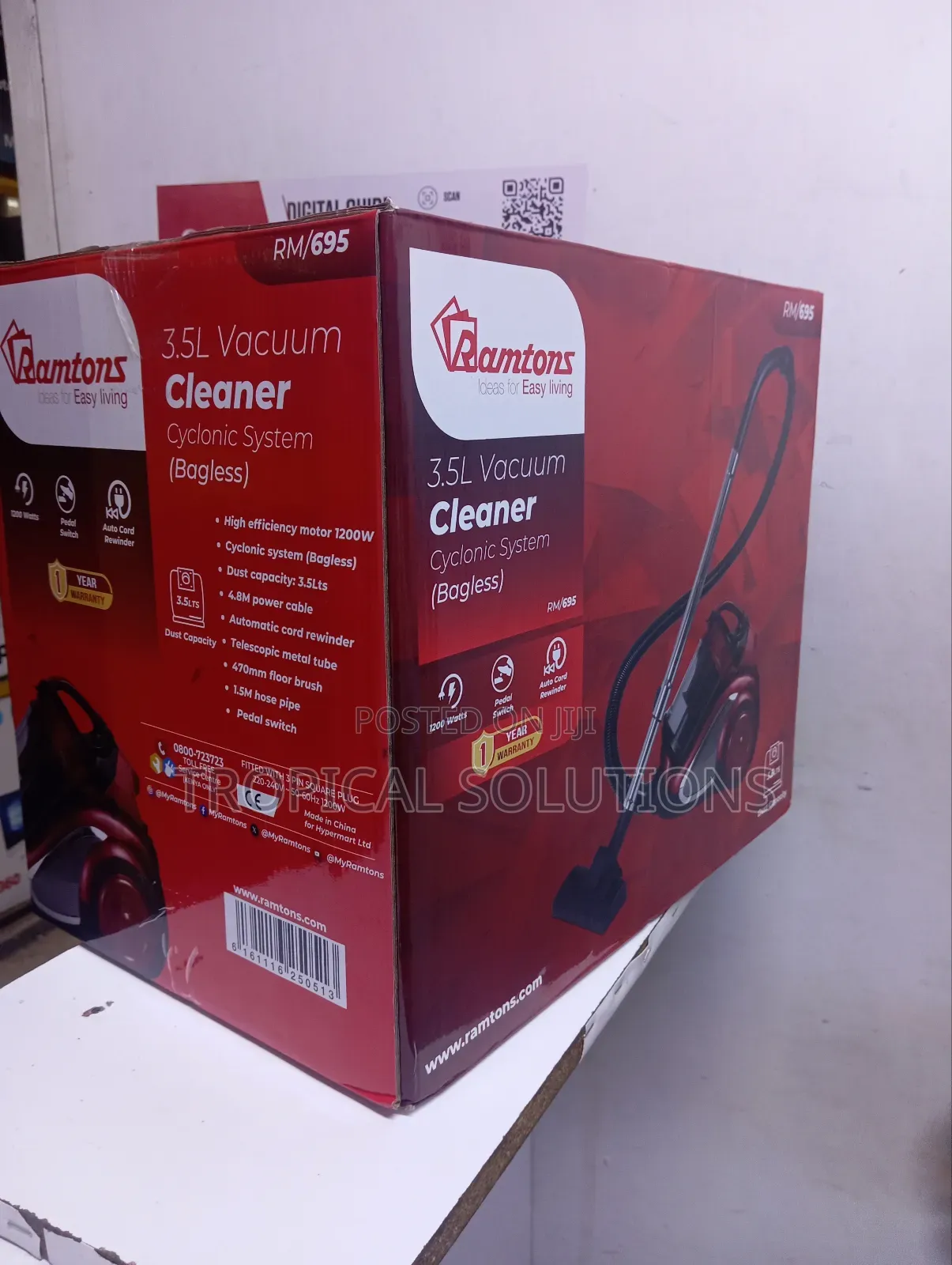 Ramtons Wet and Dry Vacuum Cleaner