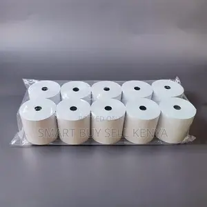 Heavy Duty 10 Pieces of 80mm by 80mm by 13mm Thermal Paper Rolls
