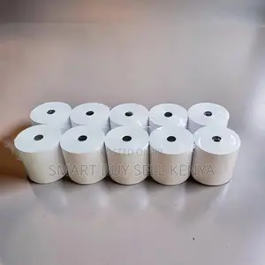 Retail Supply 10 Pieces of 80mm by 80mm by 13mm Thermal Paper Rolls