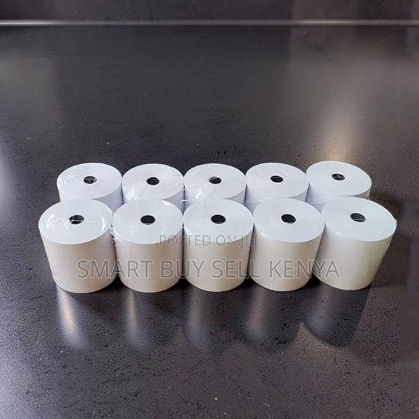 High Output 10 Pieces of 80mm by 80mm by 13mm Thermal Paper Rolls