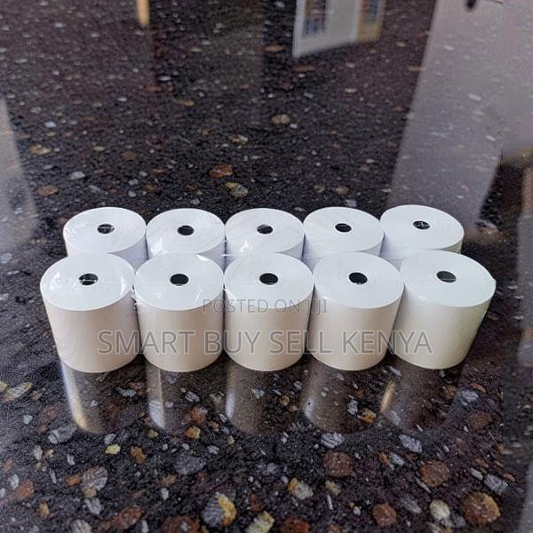 Eco Friendly 10 Pieces of 80mm by 80mm by 13mm Thermal Paper Rolls